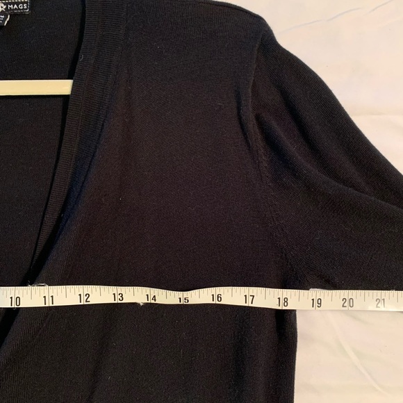 Abbie Mags black and chartreuse cardigan…..very good condition! - Picture 6 of 8
